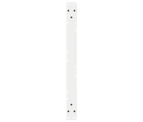 Patas para mesa de centro 2unidades acero blanco 70x(30-31,3)cm