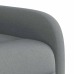 Sillón reclinable de masaje eléctrico tela gris claro