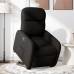 Sillón reclinable elevable tela negro