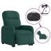 Sillón eléctrico reclinable elevable de tela verde oscuro