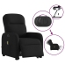 Sillón de masaje eléctrico reclinable elevable tela negro