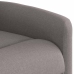 Sillón reclinable elevable tela gris taupe