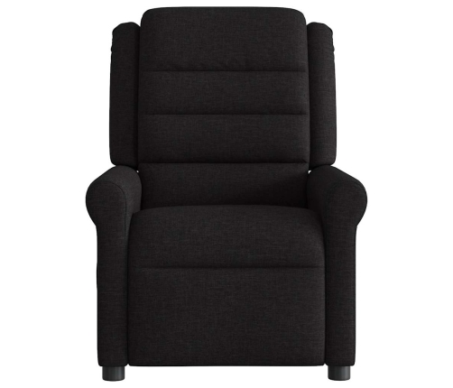 Sillón reclinable de masaje eléctrico tela negro