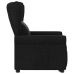 Sillón reclinable elevable tela negro