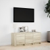 Mueble de TV LED madera de ingeniería roble Sonoma 97x34x40 cm