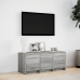 Mueble de TV con LED madera ingeniería gris Sonoma 97x34x40 cm