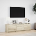 Mueble de TV LED madera de ingeniería roble Sonoma 140x34x40 cm