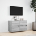 Mueble de TV de pared con luces LED gris Sonoma 80x31x45 cm