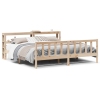 Estructura de cama sin colchón madera maciza de pino 200x200 cm