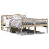 Cama personas mayores y cabecero madera maciza pino 135x190 cm