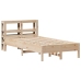 Estructura de cama sin colchón madera maciza pino 75x190 cm