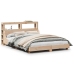 Estructura de cama sin colchón madera de pino maciza 120x200 cm