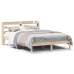 Estructura de cama sin colchón madera maciza de pino 160x200 cm