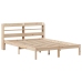 Estructura de cama sin colchón madera maciza de pino 160x200 cm