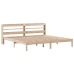 Estructura de cama sin colchón madera maciza de pino 180x200 cm
