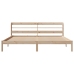 Estructura de cama sin colchón madera maciza de pino 180x200 cm