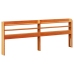 Estructura de cama sin colchón madera maciza marrón 135x190 cm