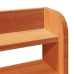 Estructura de cama sin colchón madera de pino marrón 90x200 cm