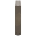Patas de mesa centro forma U 2uds acero natural 40x(30-31) cm