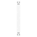 Patas de mesa de centro forma U 2uds acero blanco 60x(30-31) cm