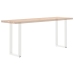 Patas de mesa de centro forma U 2uds acero blanco 38x(72-73) cm