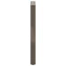 Patas mesa centro forma U 2uds acero natural 38x(72-73)cm acero