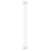 Patas para mesa comedor forma U 2uds acero blanco 100x(72-73)cm
