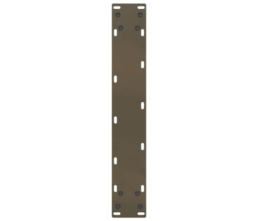 Patas de mesa centro forma U 2uds acero natural 40x(90-91) cm