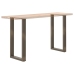 Patas de mesa centro forma U 2uds acero natural 40x(90-91) cm