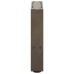 Patas de mesa de centro acero natural 2uds acero 40x(30-31) cm
