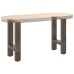 Patas para mesa de centro de acero natural 2 uds 28x(42-43) cm