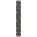 Patas de mesa de centro acero antracita 2 uds 60x(100-101) cm
