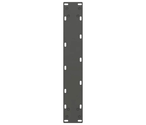 Patas de mesa de centro acero antracita 2 uds 40x(110-111) cm