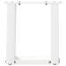 Patas de mesa de centro forma U 2uds acero blanco 30x(30-31) cm