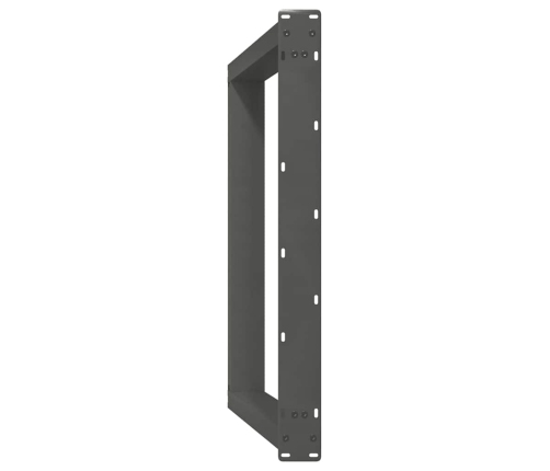 Patas para mesa comedor forma U 2uds antracita 90x(72-73) cm