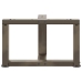 Patas de mesa centro forma T 2uds acero natural 40x25x(30-31)cm