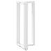 Patas de mesa bar forma T 2 uds acero blanco 40x35x(100-101) cm