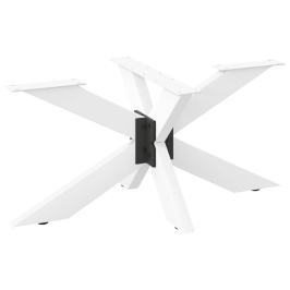 Pata de mesa de centro en forma de araña blanco 98x58x(42-43)cm