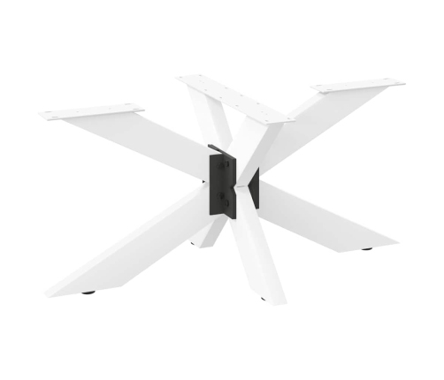 Pata de mesa de centro en forma de araña blanco 98x58x(42-43)cm