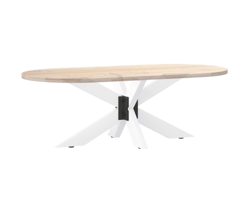 Pata de mesa de centro en forma de araña blanco 98x58x(42-43)cm