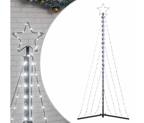 LED para árbol de Navidad 339 LEDs blanco frío 182 cm