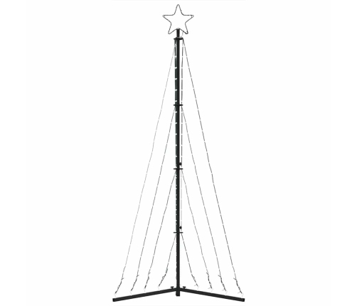 LED para árbol de Navidad 339 LEDs blanco frío 182 cm