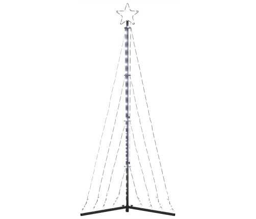 LED para árbol de Navidad 339 LEDs blanco frío 182 cm