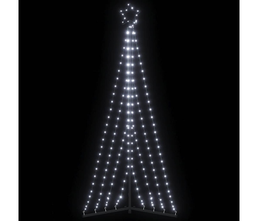 LED para árbol de Navidad 339 LEDs blanco frío 182 cm