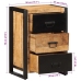 Cajonera madera maciza de mango 50x35x70 cm