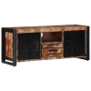 Mueble de TV madera maciza reciclada 100x30x40 cm