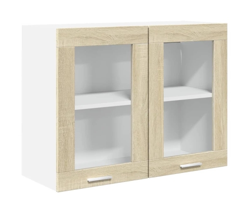 Set de muebles de cocina 4 pzas madera ingeniería roble Sonoma