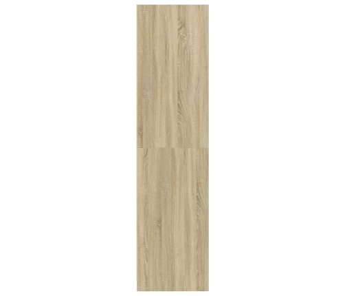 Armario madera contrachapada color roble Sonoma 100x50x200 cm