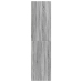 Armario de madera contrachapada gris Sonoma 100x50x200 cm