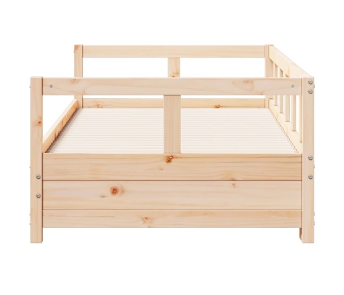 Sofá cama sin colchón madera maciza de pino 90x190 cm